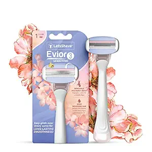 LetsShave Evior 3 Sensitive Razor, 1 Pc