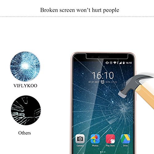 VIFLYKOO Pellicola Protettiva per Leagoo KIICAA Power Vetro Temperat Ultra Resistente 9H Flim Protection per Leagoo KIICAA Power Smartphone