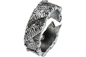 Auriselle Hombres Anillo Ajustable Vintage Vikingo Retro Abierto Anillo Pulgar Gótico Joyería Regalos para Hombres Niños Padre, 6 Estilo