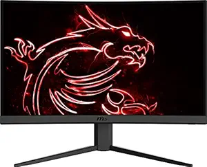 MSI Optix G24C4 1920 x 1080 1ms 144Hz AMD FreeSync Anti-Flicker Low Blue Light Frameless Design Anti-Glare Backit LED Curved Gaming Monitor