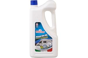 RHÜTTEN Rhutten, Akqua Blu Wc, Disgregante Wc Camper, Liquido Acque Nere, Acqua Blu, Wc Chimico, 2L
