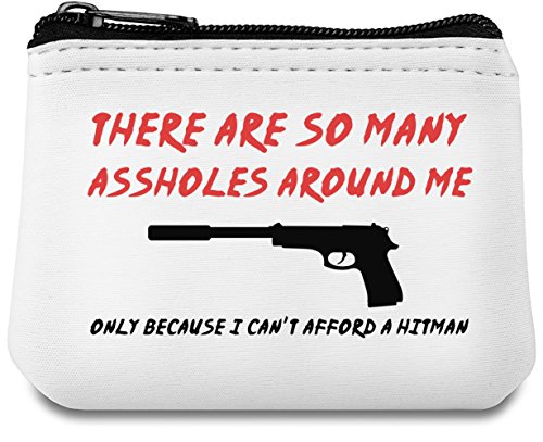 Preisvergleich Produktbild Can't afford a hitman Neopren Geldbeutel
