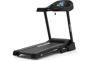 BT BODYTONE Cinta de Correr Plegable Bluetooth con Apps. Maquina de Correr con Pantalla LCD, MP3 y Altavoces, con12 programas. Cinta de Andar Velocidad Ajustable hasta 16km/h - Bodytone DT16 Plus