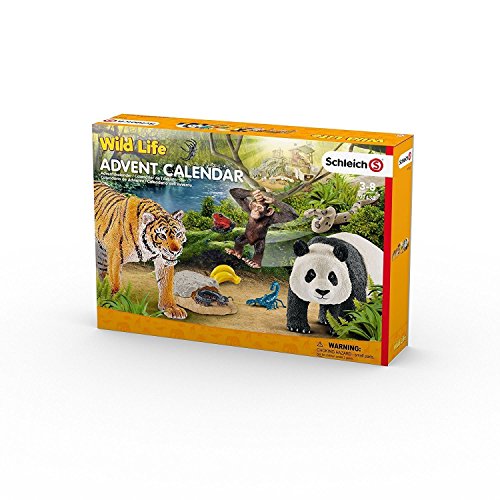 Preisvergleich Produktbild Schleich - 97433 - Kit - Calendrier de l'Avent Wild Life 2017