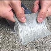 JAOVA Su Sızdırmaz Tamir Bandı 48 mm x 2 Metre &ndash; G&uuml;&ccedil;l&uuml; Yapışkanlı Su Ge&ccedil;irmez Sızdırmazlık Bandı, Boru &Ccedil;atı Oluk Hortum İzola