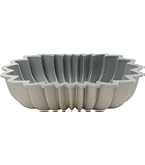 Dr. Oetker tulbandvorm 22, traditionele emaille bakvorm voor heerlijke tulband bakvorm cakes, cakevorm uit het premium emaille assortiment Back Liebe (Kleur: zwart), Aantal: 1 : Dr.Oetker