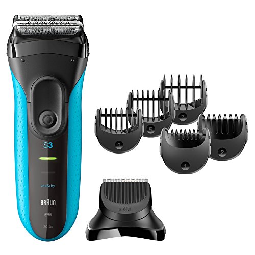 Braun Series 3 Shave&Style 3010BT 3-in-1 Electric Wet&Dry Shaver with Precision Trimmer & 5 Comb Attachments RS.4499 (44.00% Off) - Amazon