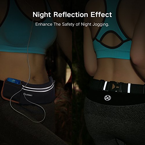 Ugreen Sport Bauchtasche Gürteltasche Hüfttasche Wasserdicht Sweatproof Multi-funktion Case Holder Kopfhöerer Für Smartphone Iphone - 7