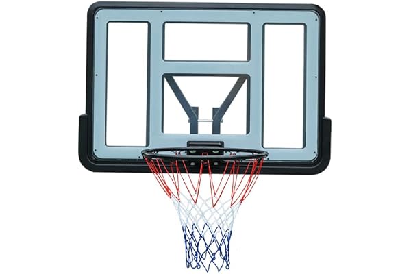 BUMBER Panneaux de Basket-Ball Murals Los Angeles 80 x 58cm et Phoenix 110 x 75cm, Léger, Portable et déplacable