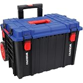 Workpro WP283032 Tekerlekli Kilitli Profesyonel Takım &Ccedil;antası, 54L, 56x44.2x50cm, PP Malzeme, Su Ge&ccedil;irmez Contasız Kapak, 25k