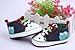 Bigood Baby Slip-on Frog Anti-Slip Shoes First Walker Sneakers 13cm Black
