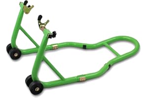 ‎BITUXX BITUXX Motorradständer hinten Motorrad Montageständer Hinterrad Transportständer Grün für viele gängige Motorräder