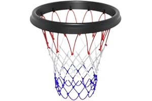 WAXCMXYH Portable Basketball Net, Basketball Hoop Net, 2024 Upgrade, Heavy Duty Basketball, Easy to Install, Net Replacement