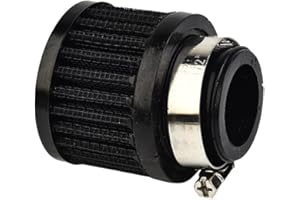 ZYNCUE 2 filtros universales de 25 mm, mini filtro de admisión de aire, cárter, filtro de respiradero, accesorio de coche para scooter, motocicleta todoterreno