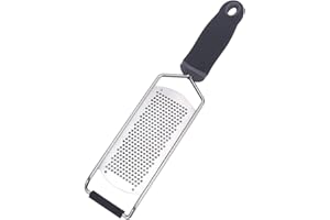 DULKET Cheese Grater, Ginger Grater, Kitchen Grater Parmesan Cheese Grater Garlic Grater Stainless Steel for Lemon, Shredded Potatoes, Cheese, Garlic, Ginger