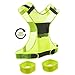 Produktbild Reflektierende Sicherheits -Weste + 2 reflektierende Sicherheits-Armbänder mit Aufbewahrungs- Beutel