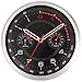 Produktbild MAJOZ Wanduhr Küche, 12 Zoll(30cm) Wanduhr Mit Temperatur und Feuchtigkeitsanzeige Modern Wanduhr Lautlos für Küche, Wohnzimmer, Schlafzimmer, Büro