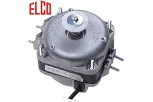 BYUP ELCO Lüftermotor VNT10-20/028 230 V 10 W 50/60 Hz 1300/1550 U/min 5 Befestigungsoptionen Gleitlager für Angelo-Po, Cookmax, Scotsman, Icematic, Mastro, SAGI, Metro-France, Simag, Mafirol, Scodif