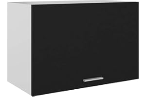 Susany Hanging Corner Cabinet Storage Cabinet Wall Mounted Kitchen Cabinet, Kitchen Wall Cabinet Hanging Cupboard Sonoma Oak Black 60x31x40 cm Chipboard