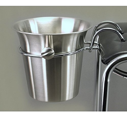 Preisvergleich Produktbild Edelstahl Sektkühler mit Gestell