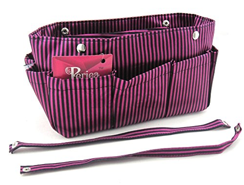 Preisvergleich Produktbild Periea Handtaschen-Organizer Schwarz / Pink - Tilly