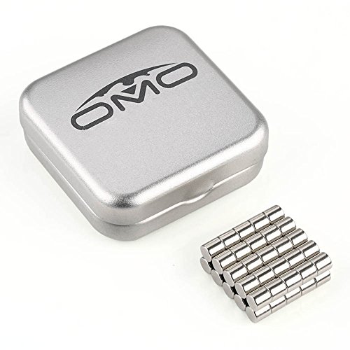 50 Stück N35 starke Neodym Magnete 5 x 5 mm runde Scheiben super Power Magnete - 3