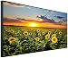 Produktbild InfrarotPro | Infrarotheizung 750 Watt | Bildheizung 120x60x3 cm | Made in Germany | Geprüfte Technik | Ultra-HD Auflösung | (Sonnenblumenfeld)