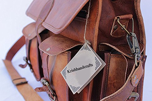 Leder Messenger Bag f  r M  nner   Frauen  Vintage Leder Business Aktentasche f  r Laptops und B  cher   handgefertigt  RUGGED   Distressed   Original