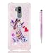 Produktbild LG G7 Hülle,LG G7 ThinQ Hülle,Grandoin 3D Bling Flüssig Fließende Schwimmende Shiny Sparkle Glitter Crystal Ultra Dünn Weiche TPU Silikon Schutz Handy Hülle Etui Schale Schutzhülle Case Cover für LG G7 / LG G7 ThinQ (Giraffe)