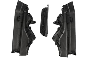 51717169419 3-teiliges Trennwand-Set den oberen Motorraum Kompatibel mit X5 E70 2006-2013, E70 LCI 2009-2013, X6 E71 2008-2014, E72 Hyb 2009-2011 Huiruhy