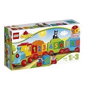 LEGO 10847 Duplo Le Train des Chiffres, Jeu De Construction Éducatif avec Briques Géantes, Jouet Bébé 1 an