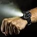 Produktbild GRH Uhr Blitzlicht LED Uhr Taschenlampe LED Wristlight Wiederaufladbare Lampen Laterne Wasserdichte Handgelenk Beleuchtung Taschenlampe Außenlampe