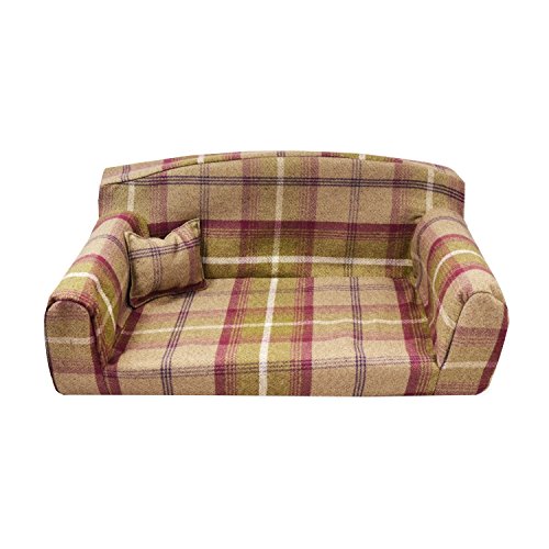 Heather-Royal-Pet-Sofa-3-sizes-Dog-bed-High-quality-cover-material-Made-in-UK