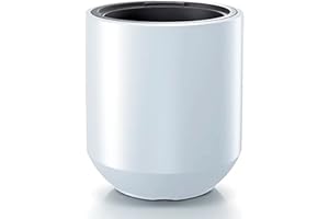 PROSPERPLAST Maceta HEOS 46L., Con depósito, dimensiones (mm) 390x390x440, color Blanco