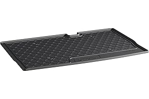 Gledring Tapis de Coffre Rubbasol (caoutchouc) compatible avec Renault 5 E-Tech 2024- (Sol en bas), Noir