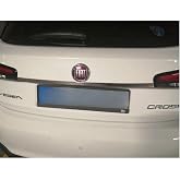 EBAL OTO AKSESUAR Bagaj &Ccedil;ıtası Krom 2020 Ve &Uuml;zeri Fiat Egea Cross İle Uyumlu Paslanmaz &Ccedil;elik