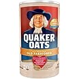 Quaker Oats, Old Fashioned Oatmeal Breakfast Cereal, 42 Oz, (2 Canisters)