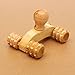 Produktbild Ungfu Mall Wooden Car Roller Relaxing Massage Tool Reflexology Face Hand Foot Back Body Therapy by Ungfu Mall