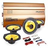 Auna Goldhammer 4-Kanal Auto Endstufe 4400W