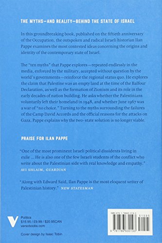 Couverture du livre de Ten Myths About Israel