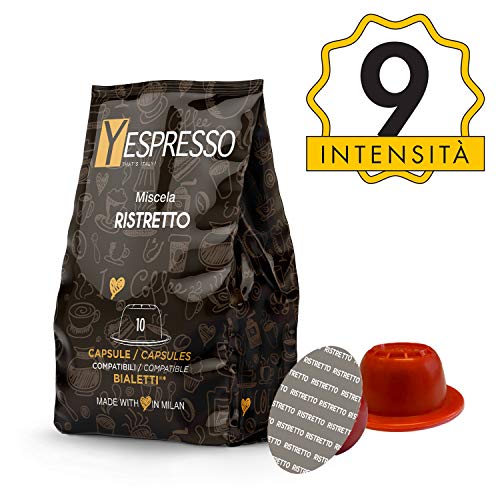 100 cápsulas Bialetti compatibles.