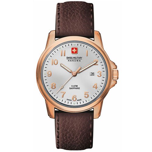 Swiss Military Hanowa Herren-Armbanduhr XL SWISS SOLDIER PRIME Analog Quarz Leder 06-4141.2.09.001 Swiss Military Hanowa Herren-Armbanduhr XL SWISS SOLDIER PRIME Analog Quarz Leder 06-4141.2.09.001