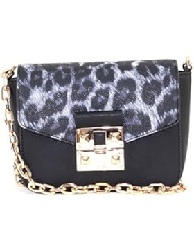 Liujo Klein Cross Body Tasche Macula A66070E0043 Y9644 Macula black-nero