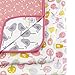 Snuz Crib Bedding Set - Little Tweets Bird Print (Fits SnuzPod and Chicco Next2Me)