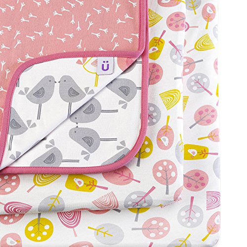 Snuz Crib Bedding Set - Little Tweets Bird Print (Fits SnuzPod and Chicco Next2Me)