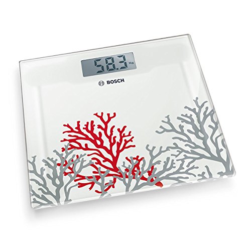 Bosch Personenwaage PPW3301 axxenceSlim Line / XXL-Display / weiss-Korallen-Dekor - 4