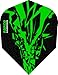 Produktbild 10 x Sets Harrows Rapide X grün Dart Flights Standard