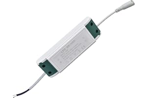 LEDSONE LED Transformer different watts LED Power Supply Driver Transformer Adapter 12/5 V DC 5A for LED Strip Lights, Cabinet Lights, LED Display (Constant Current - 48 W)