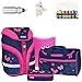 Produktbild 7 Teile HERLITZ MOTION Schulranzenset ErgoActive® Tragesystem Schulrucksack Ranzen efk (Butterfly Dream 58)