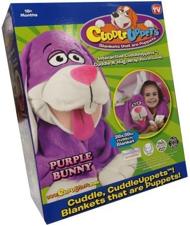 Snuggle Pets Cuddleuppets Bunny (Purple)
